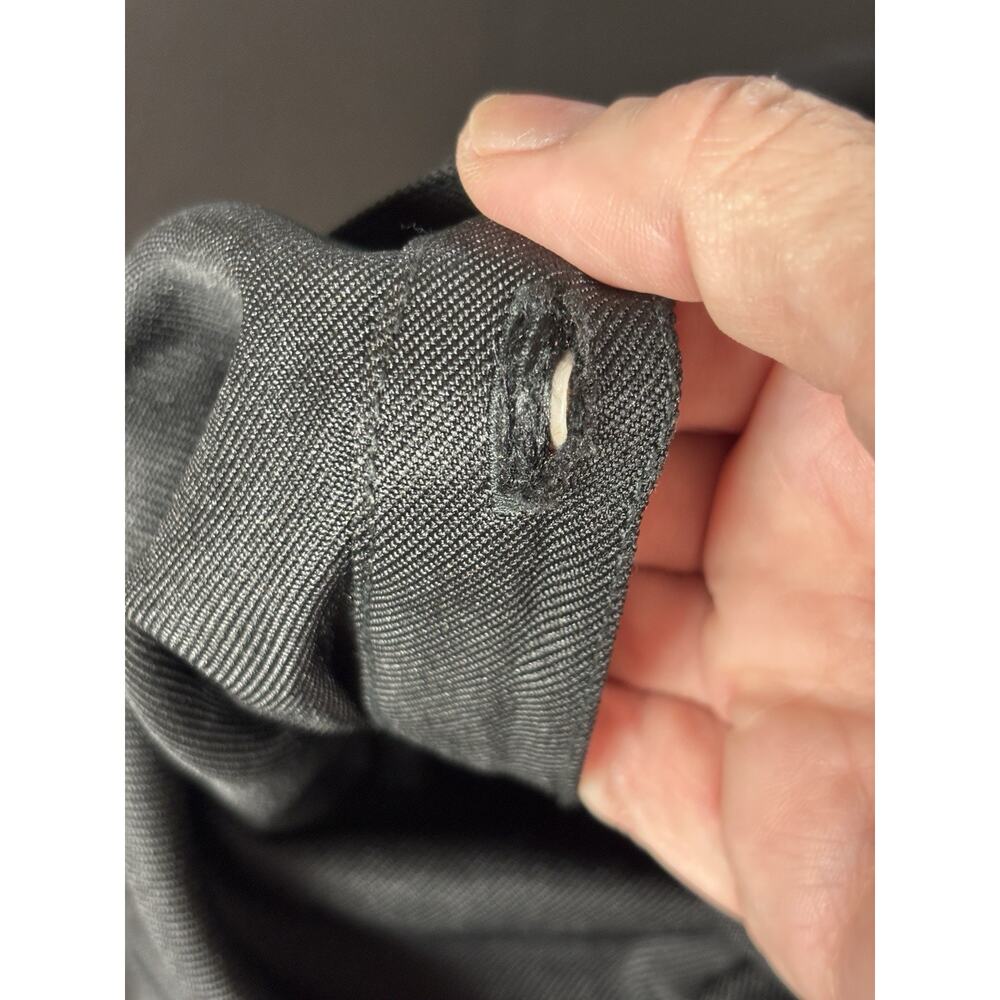 L'Academie The Inaya Revolve Jumpsuit Black Button Down Small Boilersuit - Picture 5 of 12